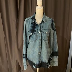 Sundry size 2 denim shirt